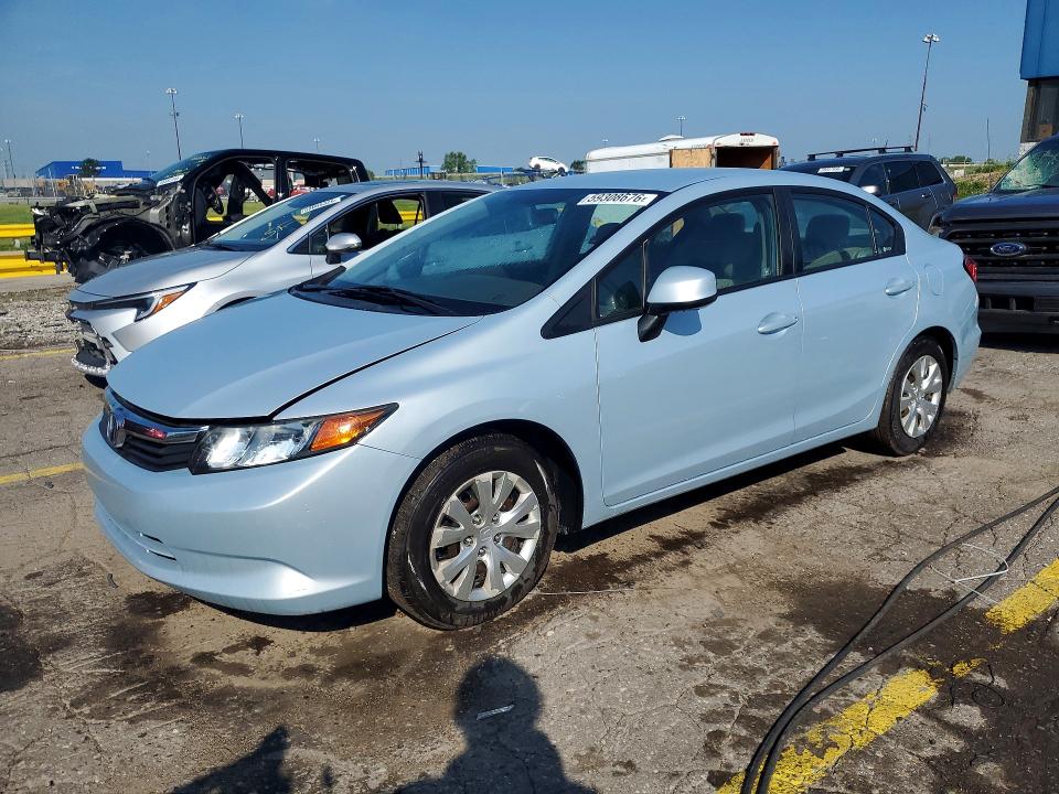 Aukcja sprzedaży 2012 Honda Civic, vin: 2HGFB2F52CH597835, numer aukcji: 59308676
