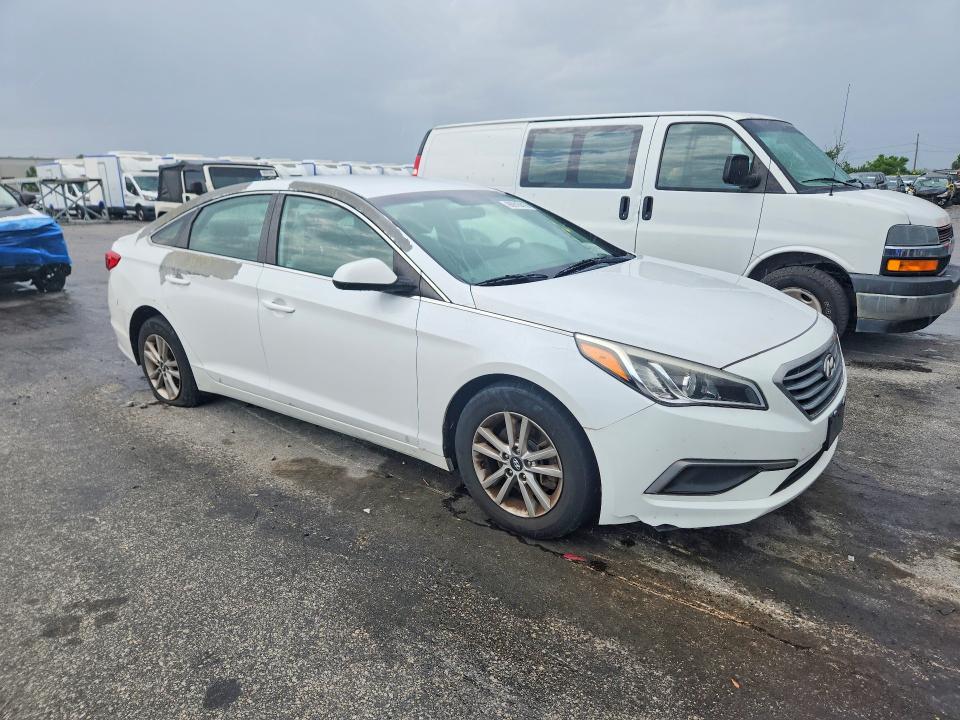 2017 Hyundai Sonata მანქანა იყიდება აუქციონზე, vin: 5NPE24AF1HH491185, აუქციონის ნომერი: 60918416