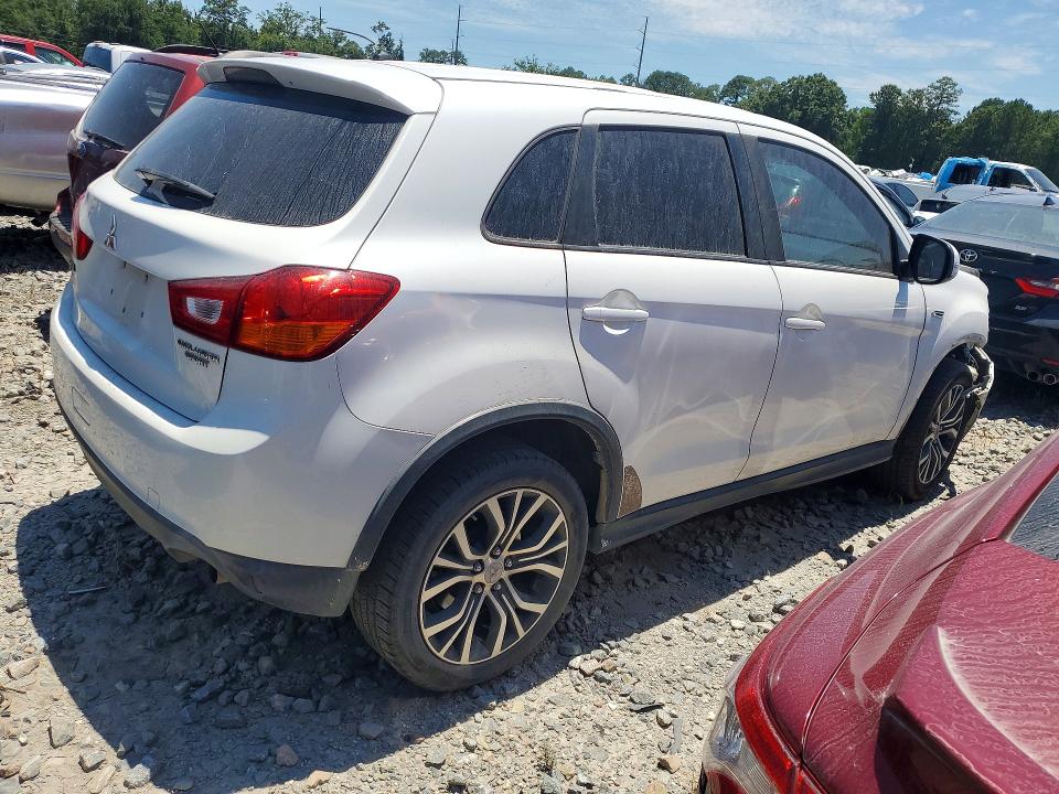 2016 Mitsubishi Outlander Sport მანქანა იყიდება აუქციონზე, vin: JA4AP3AU2GZ040907, აუქციონის ნომერი: 58559776