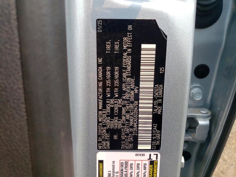 Aukcja sprzedaży 2025 Lexus Rx 350, vin: 2T2BAMCA5SC094768, numer aukcji: 61304826