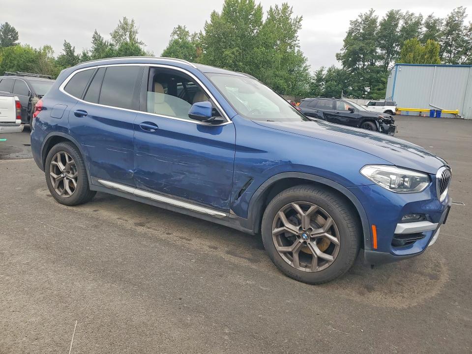 2021 Bmw X3 მანქანა იყიდება აუქციონზე, vin: 5UXTY5C0XM9F50078, აუქციონის ნომერი: 61639836