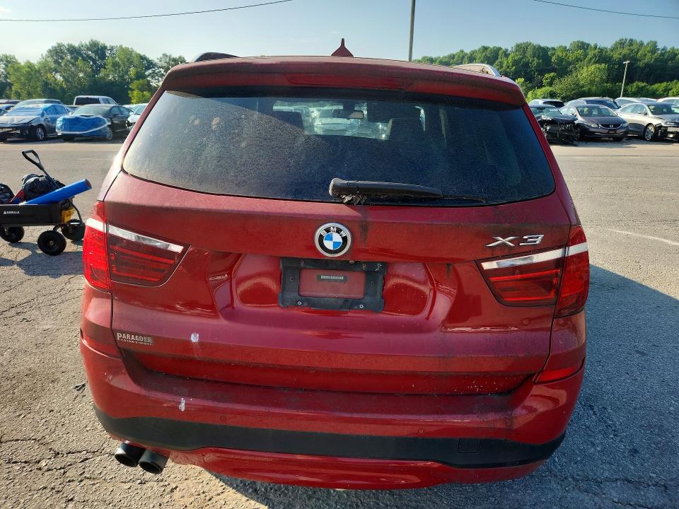 2017 Bmw X3 მანქანა იყიდება აუქციონზე, vin: 5UXWX9C36H0T18814, აუქციონის ნომერი: 61729976