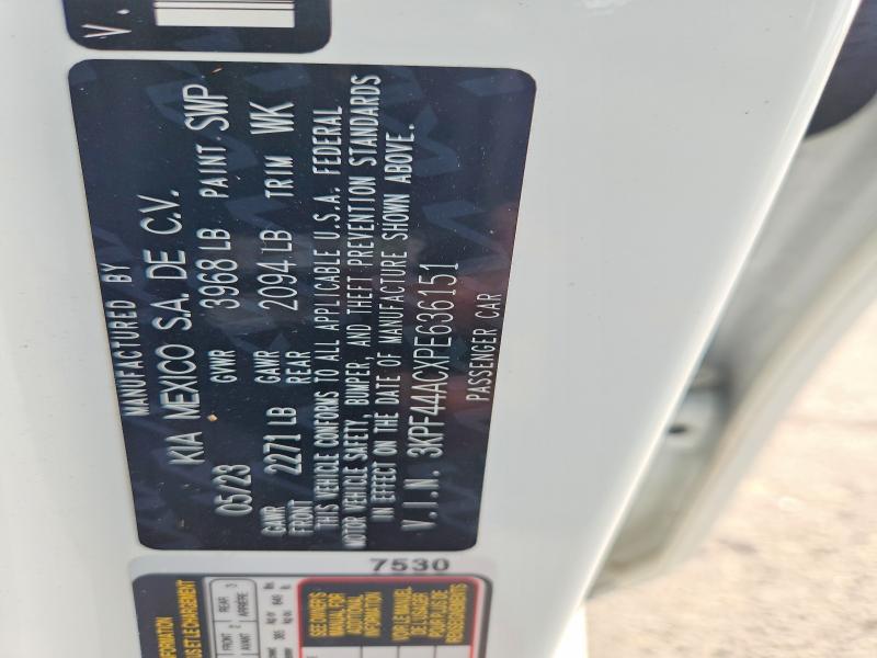 Aukcja sprzedaży 2023 Kia Forte, vin: 3KPF44ACXPE636151, numer aukcji: 62318146