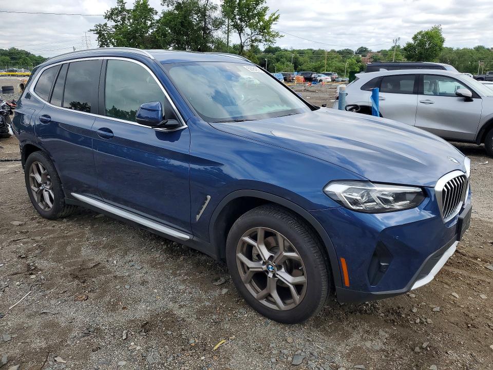 Продаж на аукціоні авто 2022 Bmw X3, vin: 5UX53DP04N9K86480, номер лоту: 59784276
