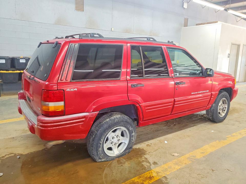60372376 :رقم المزاد ، 1J4GZ48Y4WC287415 vin ، 1998 Jeep Grand Cherokee مزاد بيع