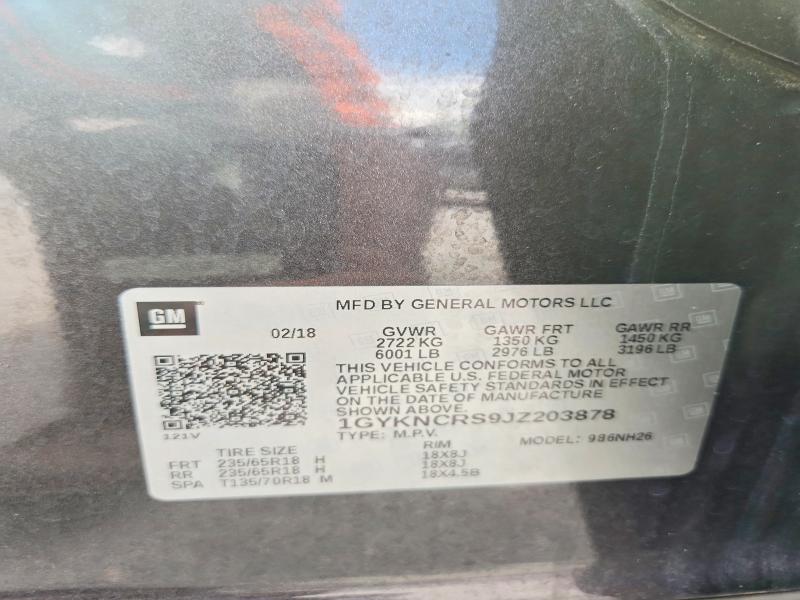 Продаж на аукціоні авто 2018 Cadillac Xt5, vin: 1GYKNCRS9JZ203878, номер лоту: 60444236
