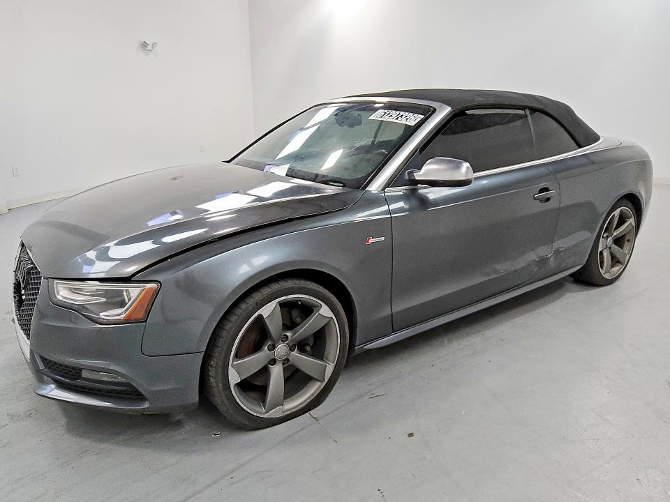 61297326 :رقم المزاد ، WAUC4AFH1HN004123 vin ، 2017 Audi S5 مزاد بيع