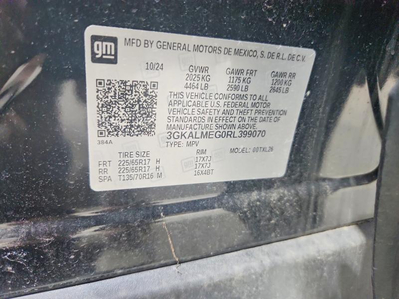 59679846 :رقم المزاد ، 3GKALMEG0RL399070 vin ، 2024 Gmc Terrain مزاد بيع