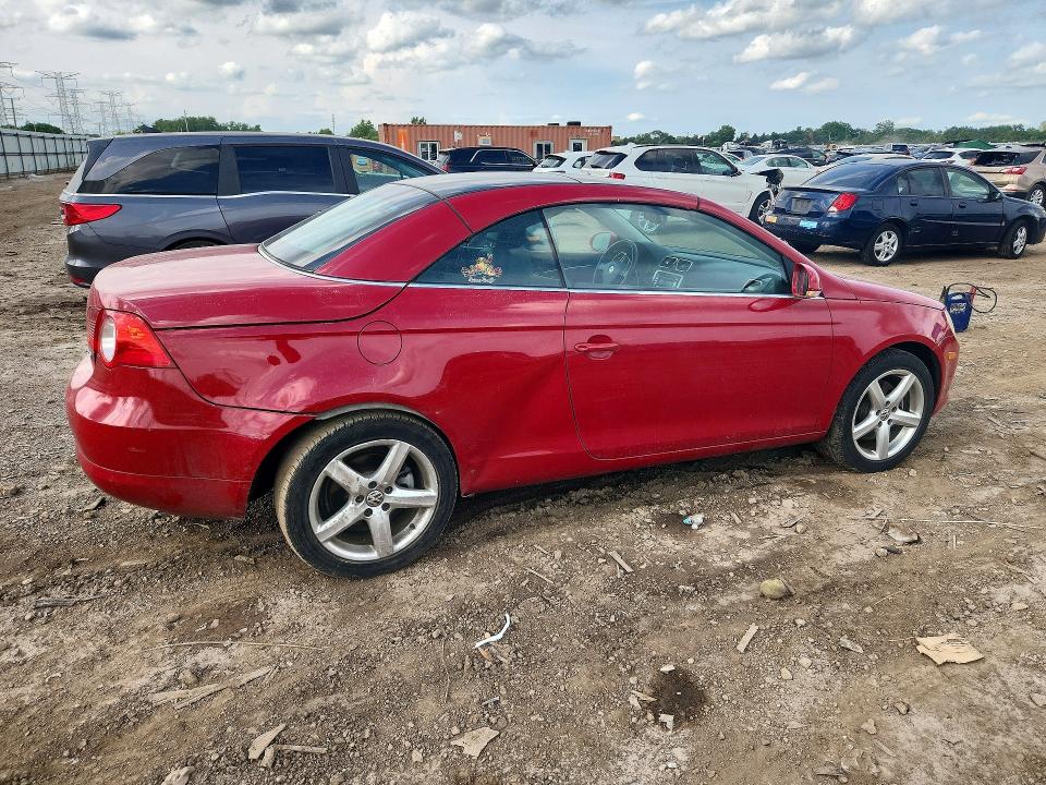 2007 Volkswagen Eos მანქანა იყიდება აუქციონზე, vin: WVWDA71F17V003769, აუქციონის ნომერი: 60316306