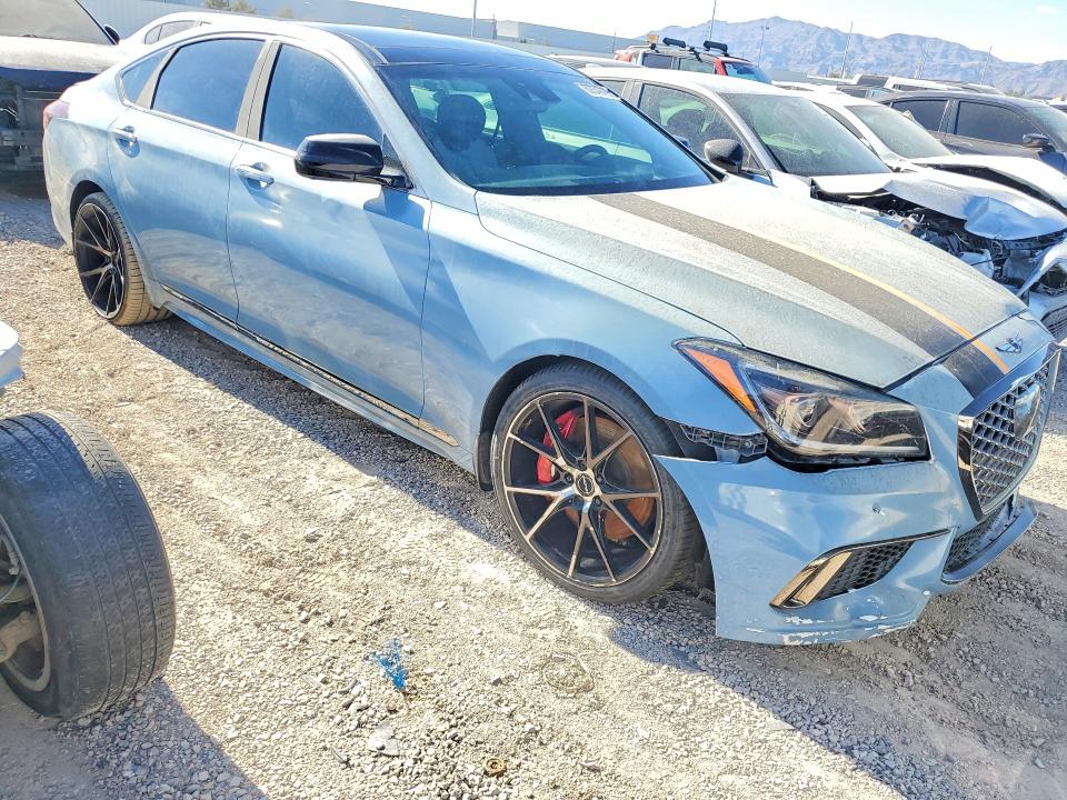 Продаж на аукціоні авто 2018 Genesis G80, vin: KMHGN4JB7JU222967, номер лоту: 62349426