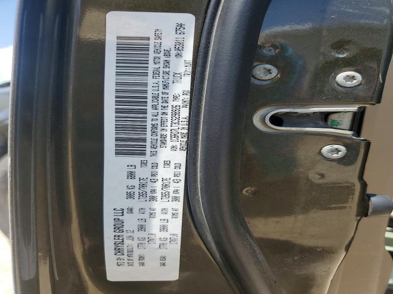 59589406 :رقم المزاد ، 1C6RD7LT3CS298926 vin ، 2012 Dodge Ram 1500 مزاد بيع