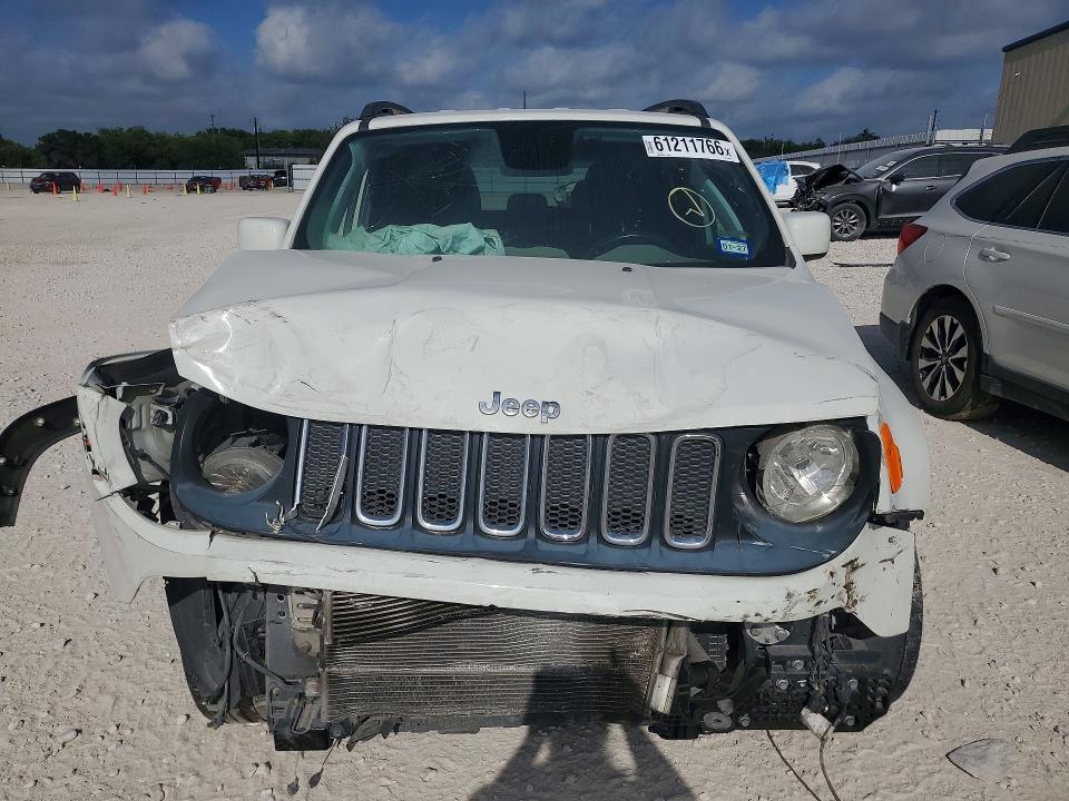 2018 Jeep Renegade მანქანა იყიდება აუქციონზე, vin: ZACCJABB2JPG70563, აუქციონის ნომერი: 61211766