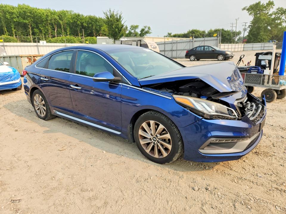 2015 Hyundai Sonata მანქანა იყიდება აუქციონზე, vin: 5NPE34AF9FH213404, აუქციონის ნომერი: 60792166