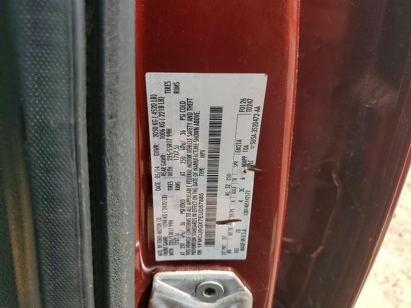 60059986 :رقم المزاد ، 1FMCU0GX7EUD57885 vin ، 2014 Ford Escape مزاد بيع