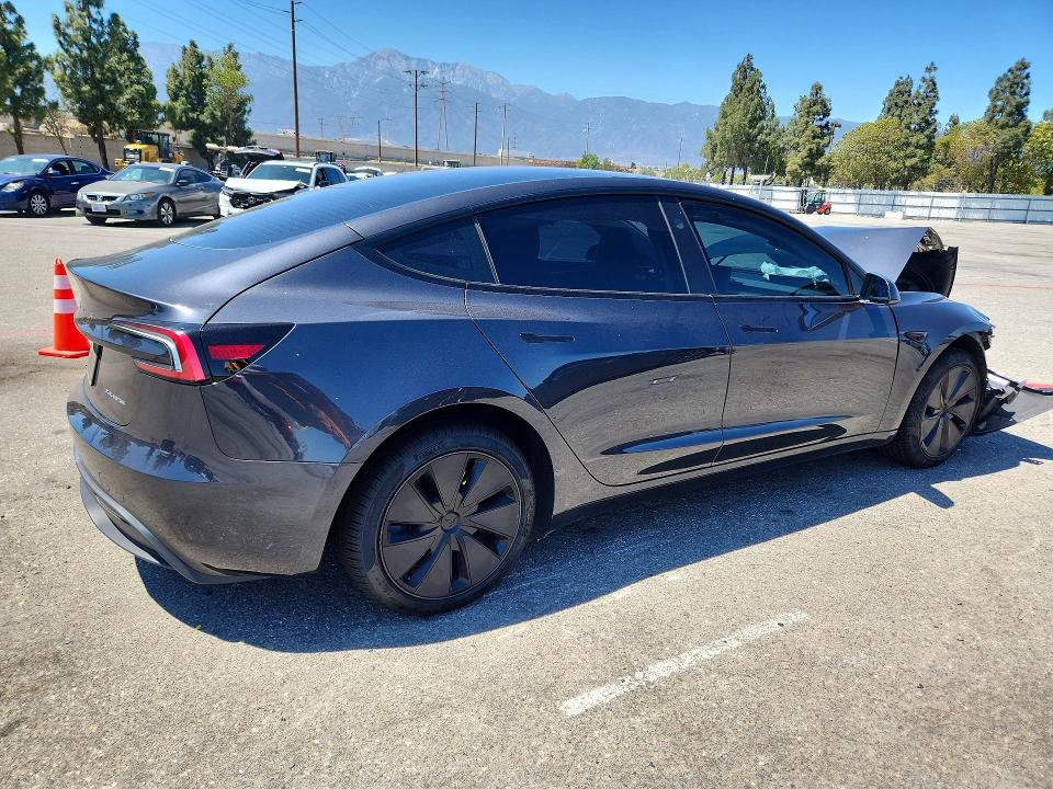 2024 Tesla Model 3 მანქანა იყიდება აუქციონზე, vin: 5YJ3E1EB8RF732633, აუქციონის ნომერი: 59666996