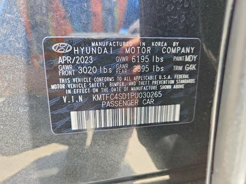 Aukcja sprzedaży 2023 Genesis G90, vin: KMTFC4SD1PU030265, numer aukcji: 60491916