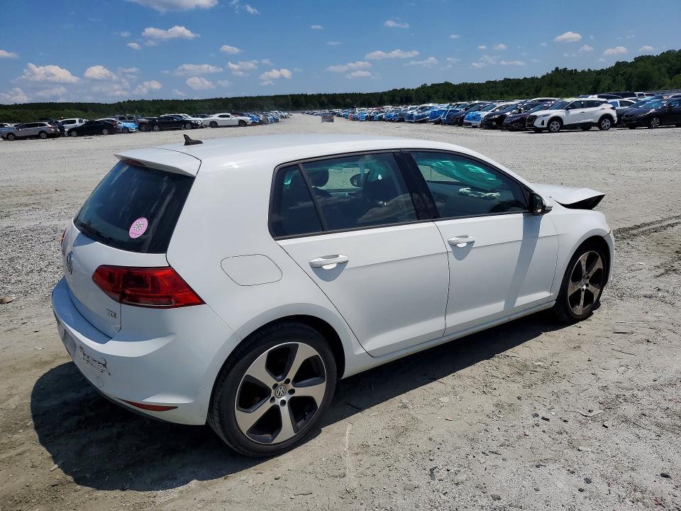 60149436 :رقم المزاد ، 3VW2A7AU2FM028739 vin ، 2015 Volkswagen Golf مزاد بيع
