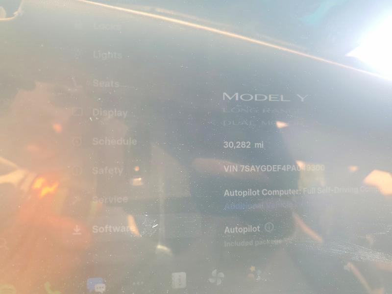 2023 Tesla Model Y მანქანა იყიდება აუქციონზე, vin: 7SAYGDEF4PA049300, აუქციონის ნომერი: 59357166