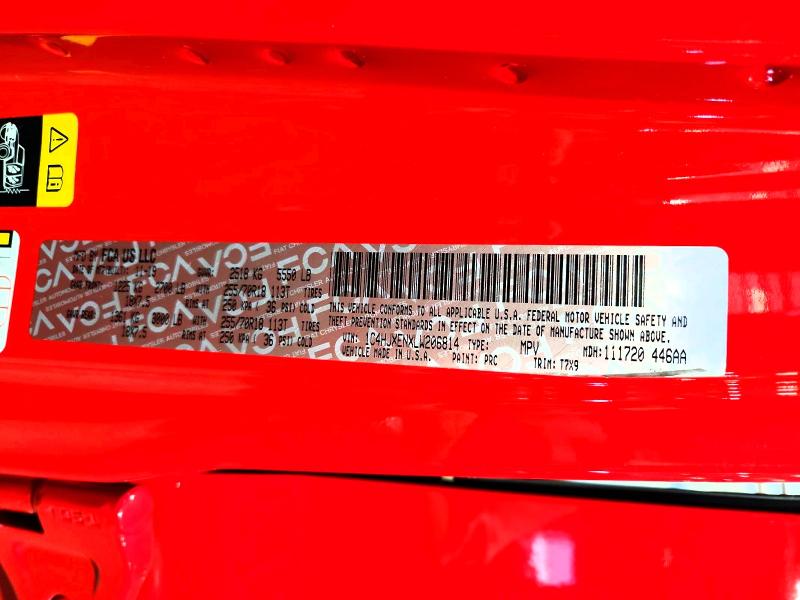 Продажа на аукционе авто 2020 Jeep Wrangler Unlimited, vin: 1C4HJXENXLW206814, номер лота: 61426926