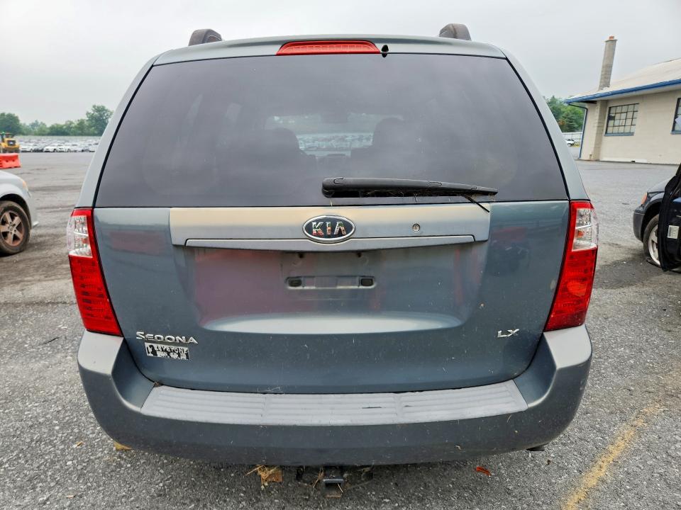 2007 Kia Sedona მანქანა იყიდება აუქციონზე, vin: KNDMB233X76110834, აუქციონის ნომერი: 62144626