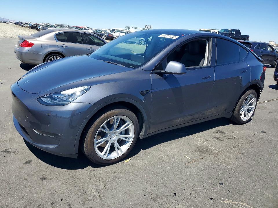 2022 Tesla Model Y მანქანა იყიდება აუქციონზე, vin: 7SAYGDEE3NF576722, აუქციონის ნომერი: 59705796