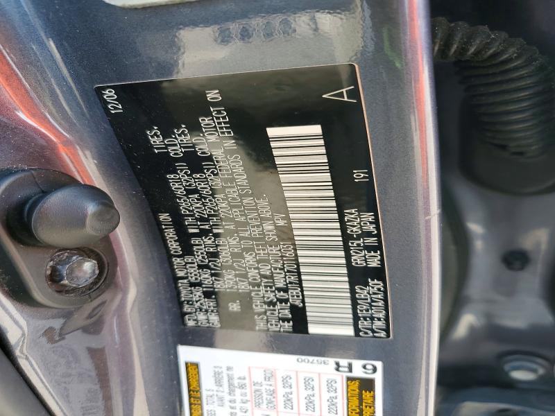 Aukcja sprzedaży 2007 Toyota 4runner, vin: JTEBU17R170116031, numer aukcji: 63175136