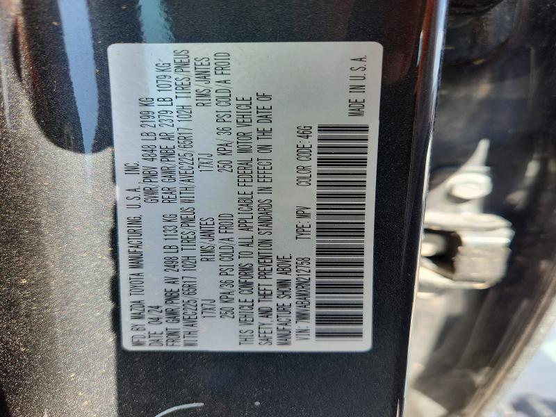 Aukcja sprzedaży 2024 Mazda Cx-50, vin: 7MMVABAMXRN212758, numer aukcji: 62892506