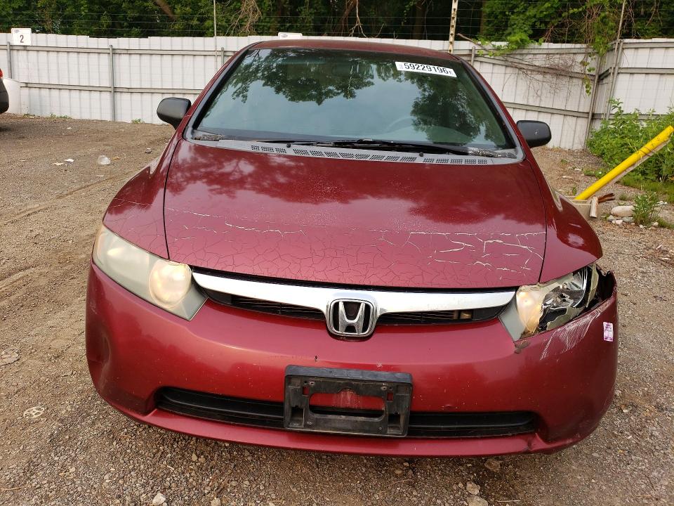 59229196 :رقم المزاد ، 2HGFA16418H018653 vin ، 2008 Honda Civic مزاد بيع