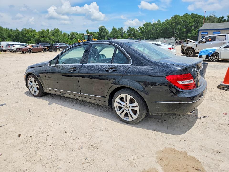 2012 Mercedes-benz C მანქანა იყიდება აუქციონზე, vin: WDDGF8BB4CR191678, აუქციონის ნომერი: 59872496