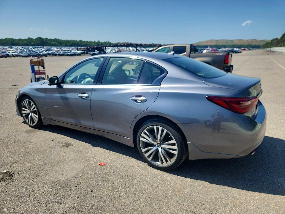 58987946 :رقم المزاد ، JN1EV7CR2RM630640 vin ، 2024 Infiniti Q50 مزاد بيع
