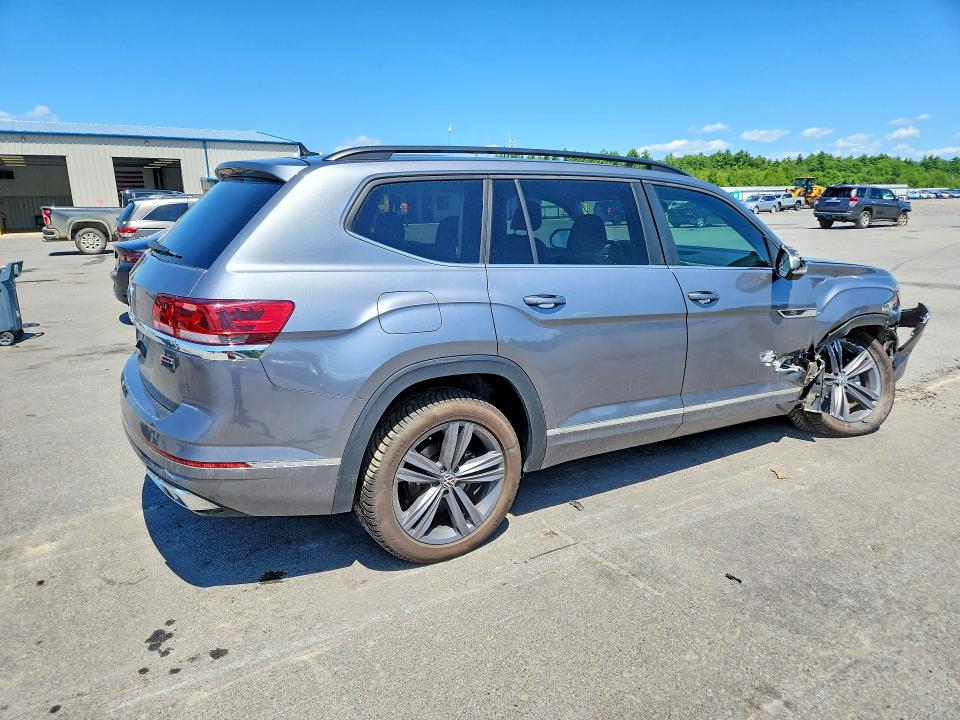 2021 Volkswagen Atlas მანქანა იყიდება აუქციონზე, vin: 1V2RR2CA0MC599708, აუქციონის ნომერი: 62287326