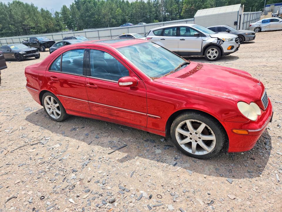 2004 Mercedes-benz C მანქანა იყიდება აუქციონზე, vin: WDBRF40J64A565695, აუქციონის ნომერი: 59869176