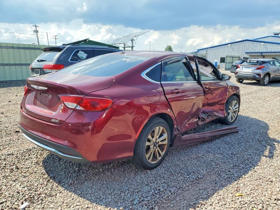 2015 Chrysler 200 მანქანა იყიდება აუქციონზე, vin: 1C3CCCAB5FN528543, აუქციონის ნომერი: 60232646