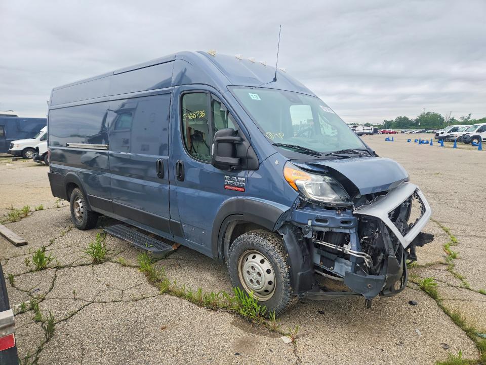 Продажа на аукционе авто 2021 Ram Promaster 3500, vin: 3C6MRVJG7ME535573, номер лота: 57468736