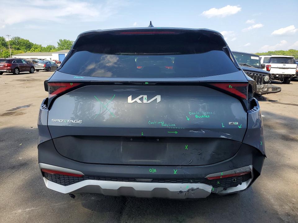 2023 Kia Sportage მანქანა იყიდება აუქციონზე, vin: 5XYK3CAF0PG030981, აუქციონის ნომერი: 85617645