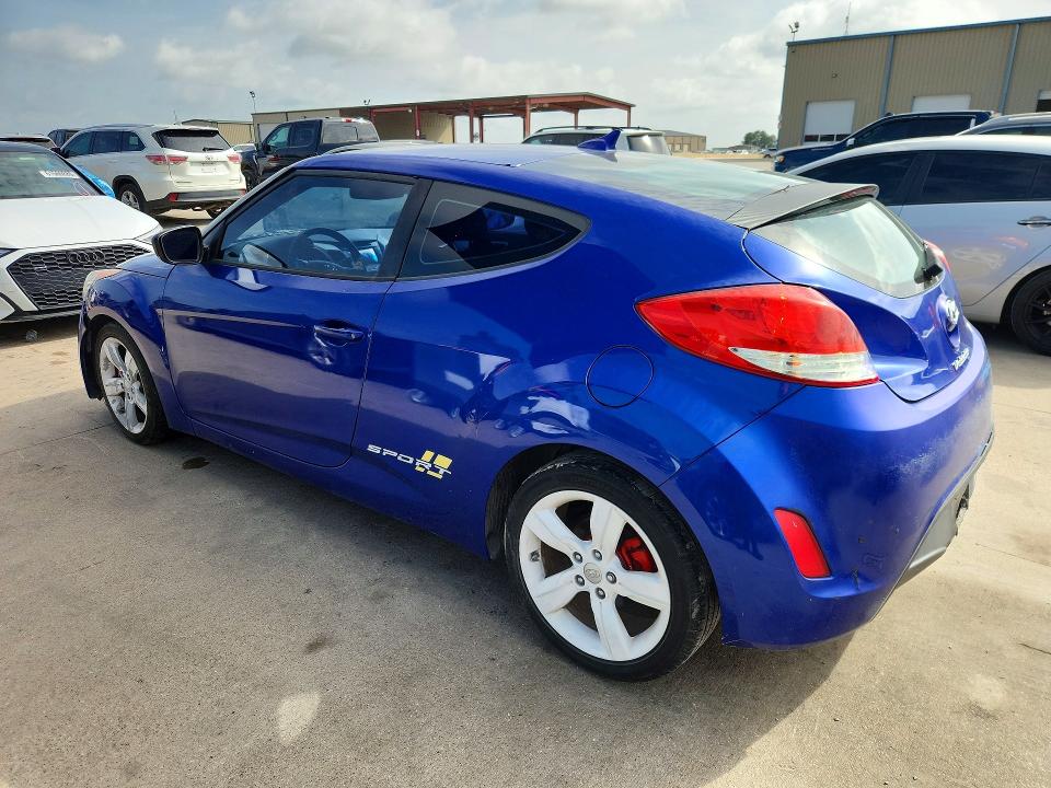 2013 Hyundai Veloster მანქანა იყიდება აუქციონზე, vin: KMHTC6AD3DU140899, აუქციონის ნომერი: 61619286