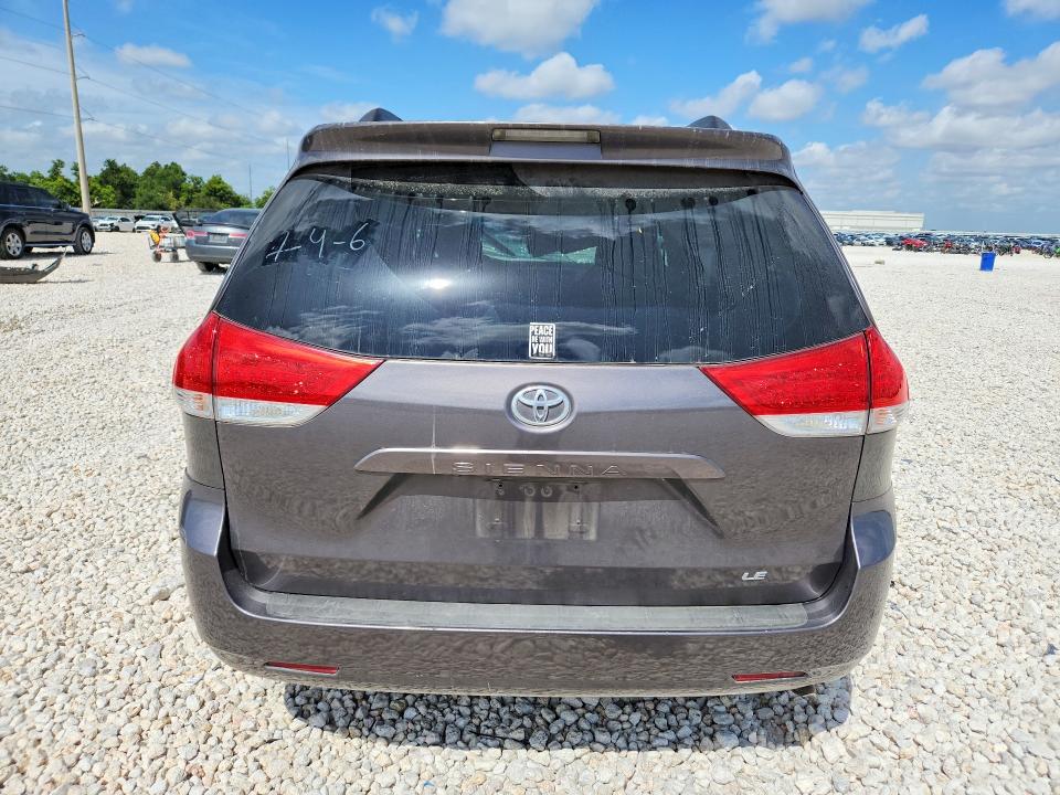 Продажа на аукционе авто 2011 Toyota Sienna, vin: 5TDKK3DC7BS063606, номер лота: 60630916