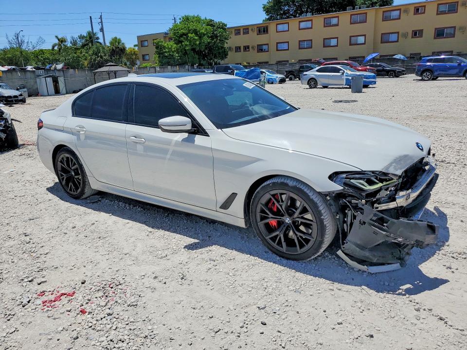 2022 Bmw 540 მანქანა იყიდება აუქციონზე, vin: WBA53BJ04NWX54446, აუქციონის ნომერი: 62064286