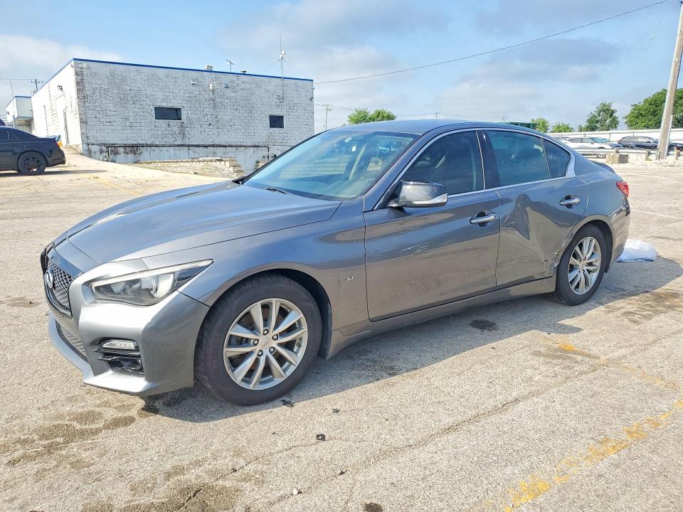 59400026 :رقم المزاد ، JN1BV7AR1FM416188 vin ، 2015 Infiniti Q50 مزاد بيع