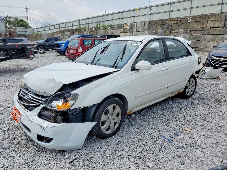 62630036 :رقم المزاد ، KNAFE122X85518368 vin ، 2008 Kia Spectra مزاد بيع