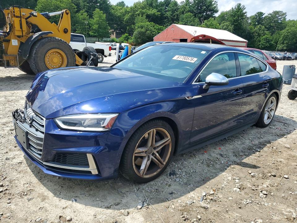 2018 Audi S5 მანქანა იყიდება აუქციონზე, vin: WAUC4CF59JA012386, აუქციონის ნომერი: 61780576