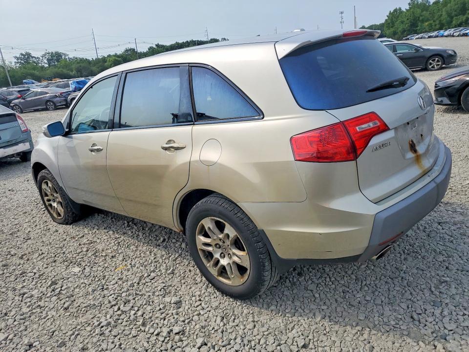 58732806 :رقم المزاد ، 2HNYD286X9H522214 vin ، 2009 Acura Mdx مزاد بيع