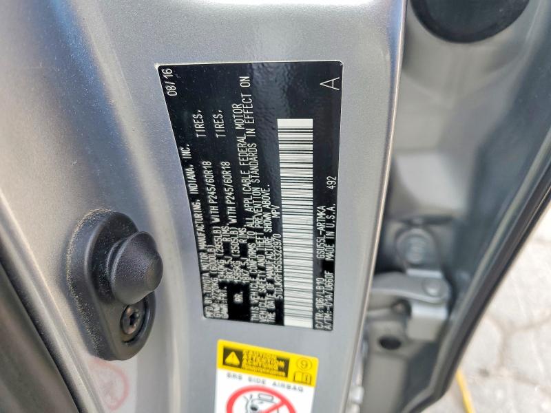 Продажа на аукционе авто 2016 Toyota Highlander, vin: 5TDJKRFH5GS323970, номер лота: 59619906