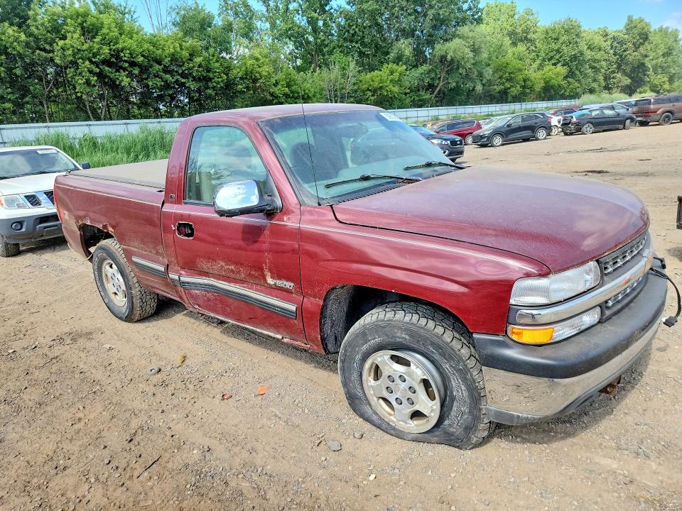 59802876 :رقم المزاد ، 1GCEK14V8XZ134336 vin ، 1999 Chevrolet Silverado مزاد بيع