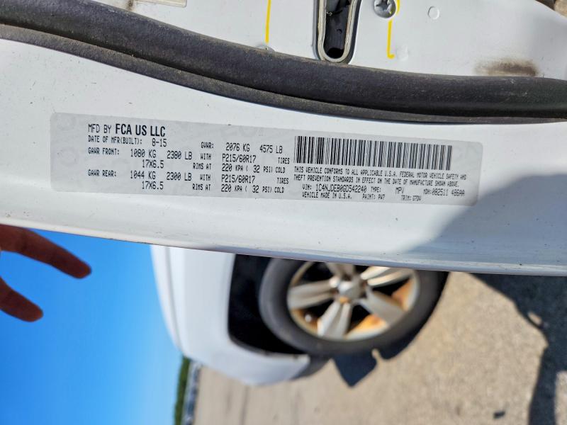 Aukcja sprzedaży 2016 Jeep Compass, vin: 1C4NJDEB0GD542240, numer aukcji: 62387916