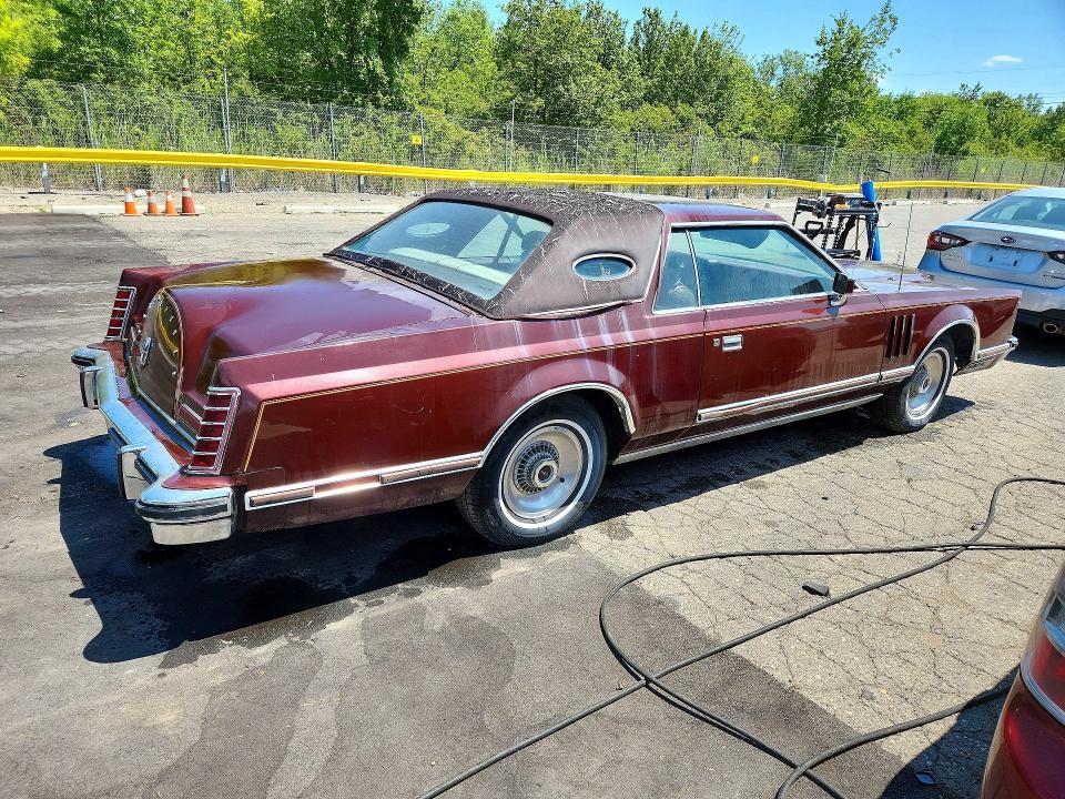 62415876 :رقم المزاد ، 7Y89A900122 vin ، 1977 Lincoln Continental Mk V مزاد بيع