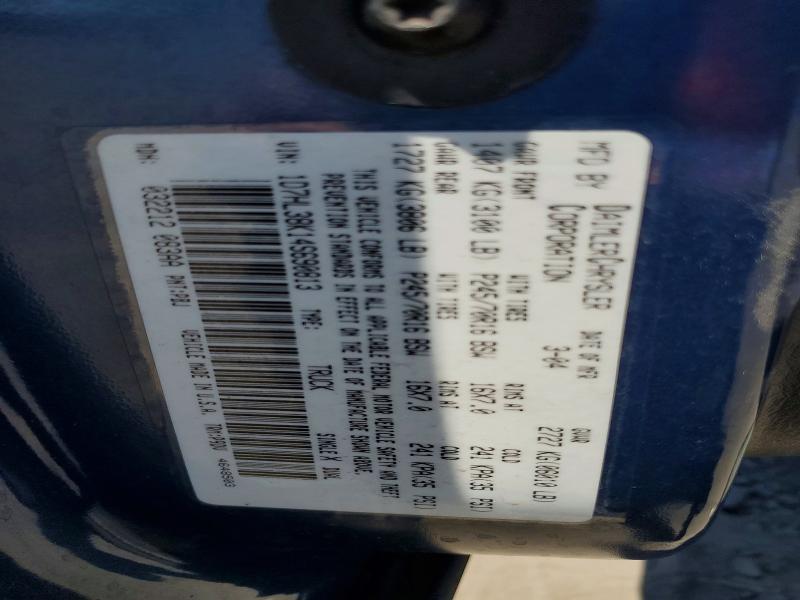 59829776 :رقم المزاد ، 1D7HL38K14S690813 vin ، 2004 Dodge Dakota مزاد بيع