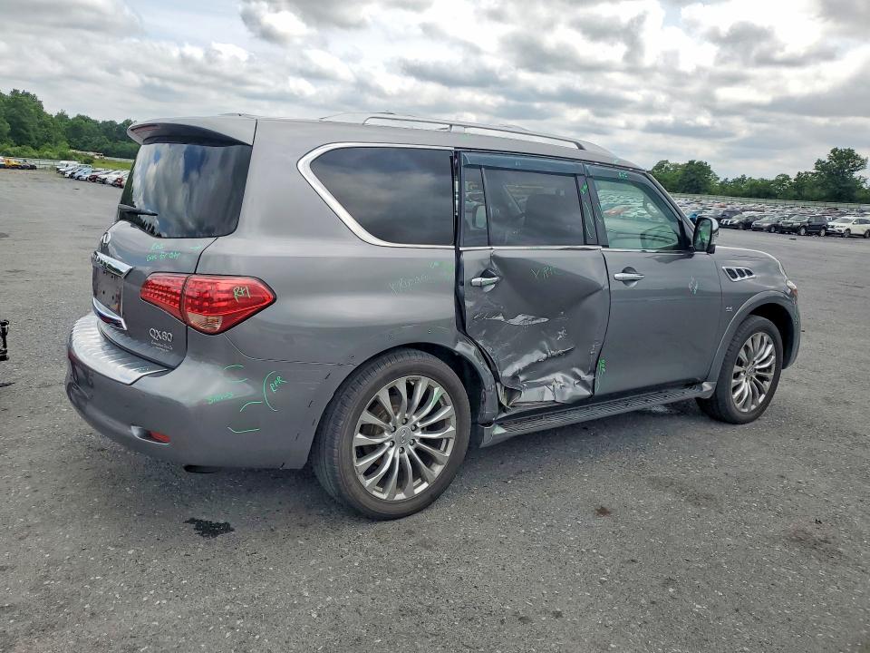 2017 Infiniti Qx80 მანქანა იყიდება აუქციონზე, vin: JN8AZ2NE5H9152930, აუქციონის ნომერი: 56193446