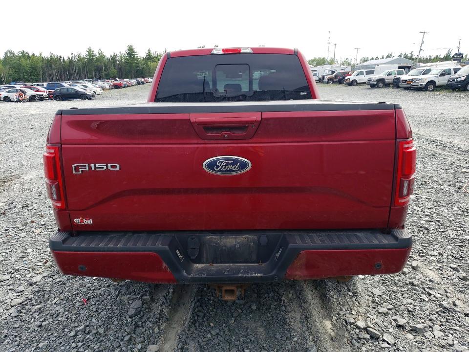 61940906 :رقم المزاد ، 1FTFW1EF6HFA01576 vin ، 2017 Ford F150 مزاد بيع