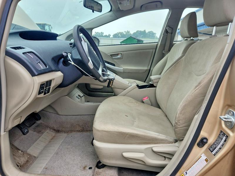 2010 Toyota Prius მანქანა იყიდება აუქციონზე, vin: JTDKN3DUXA1026254, აუქციონის ნომერი: 61927846